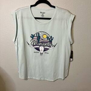 NWT Wrangler Western Graphic Tank Top Size Large